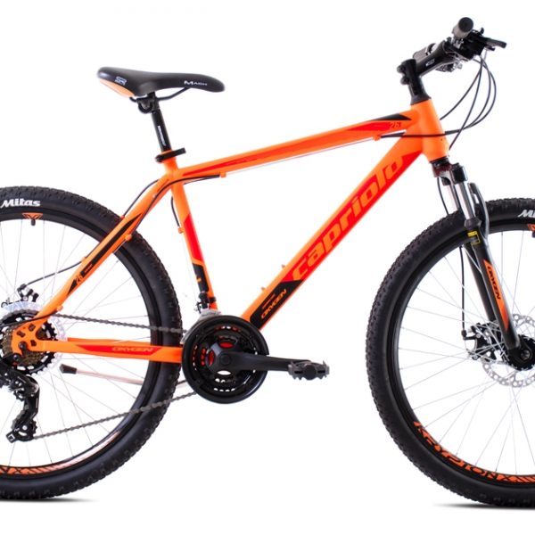 BICIKL CAPRIOLO OXYGEN 26 neon oranž 2020 - Fanatic Sport